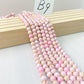 ------#B1-#B48 normal dark pink color  loose beads
