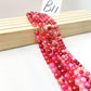 ------#B1-#B48 normal dark pink color  loose beads