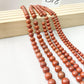 ------#B1-#B48 normal dark pink color  loose beads