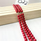 ------#B1-#B48 normal dark pink color  loose beads