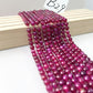 ------#B1-#B48 normal dark pink color  loose beads