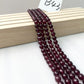 ------#B1-#B48 normal dark pink color  loose beads