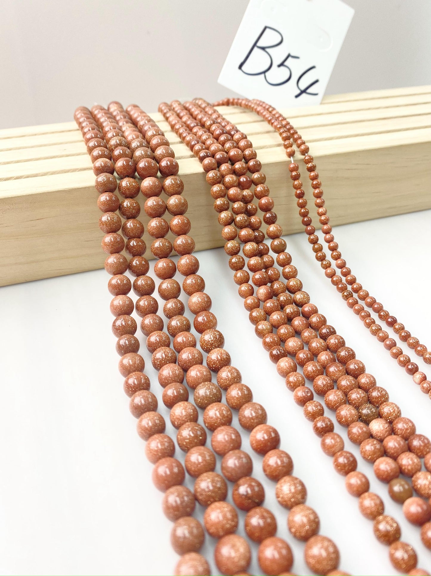 ------#B51-#B54 normal pink color  loose beads