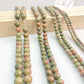 ------#B55-#B94 normal green color  loose beads