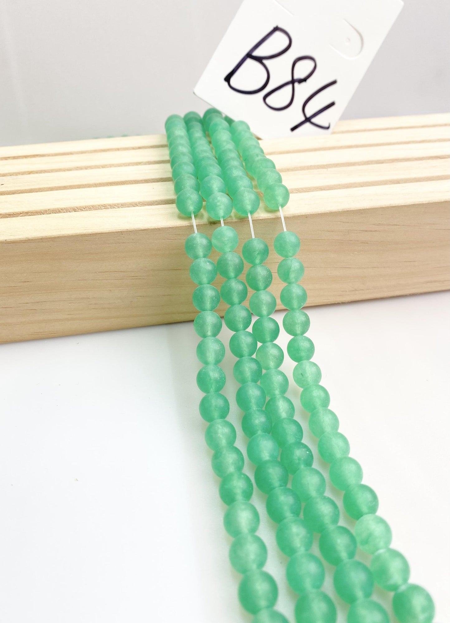 ------#B55-#B94 normal green color  loose beads