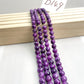 ------#B138-#B161 normal purple color  loose beads
