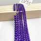------#B138-#B161 normal purple color  loose beads