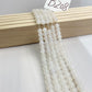 ------#B202-#B224 normal white color  loose beads