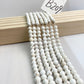 ------#B202-#B224 normal white color  loose beads