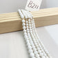 ------#B202-#B224 normal white color  loose beads