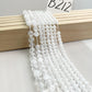 ------#B202-#B224 normal white color  loose beads