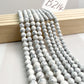 ------#B202-#B224 normal white color  loose beads