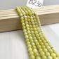 ------#B225-#B261 normal yellow color  loose beads