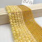 ------#B225-#B261 normal yellow color  loose beads