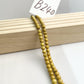 ------#B225-#B261 normal yellow color  loose beads
