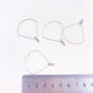 ----DIY stainless steel earrings
