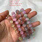 ------DIY double color cat eye  6mm 8mm 10mm beads