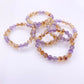 -----8mm Ametrine natural stone bracelet.