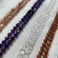 ----DIY loose beads 8MM 6MM thousand facted-tt