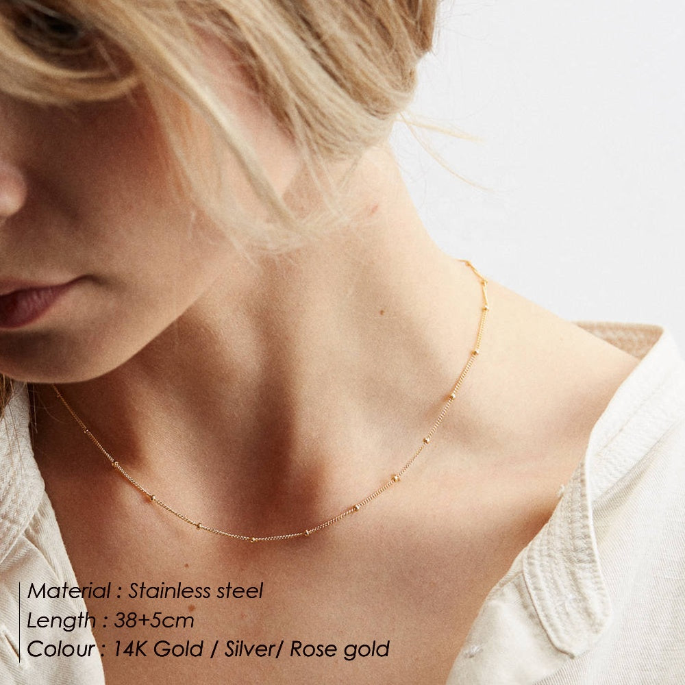 Initial Minimalist Choker
