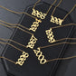 Old English Birthdate Necklace
