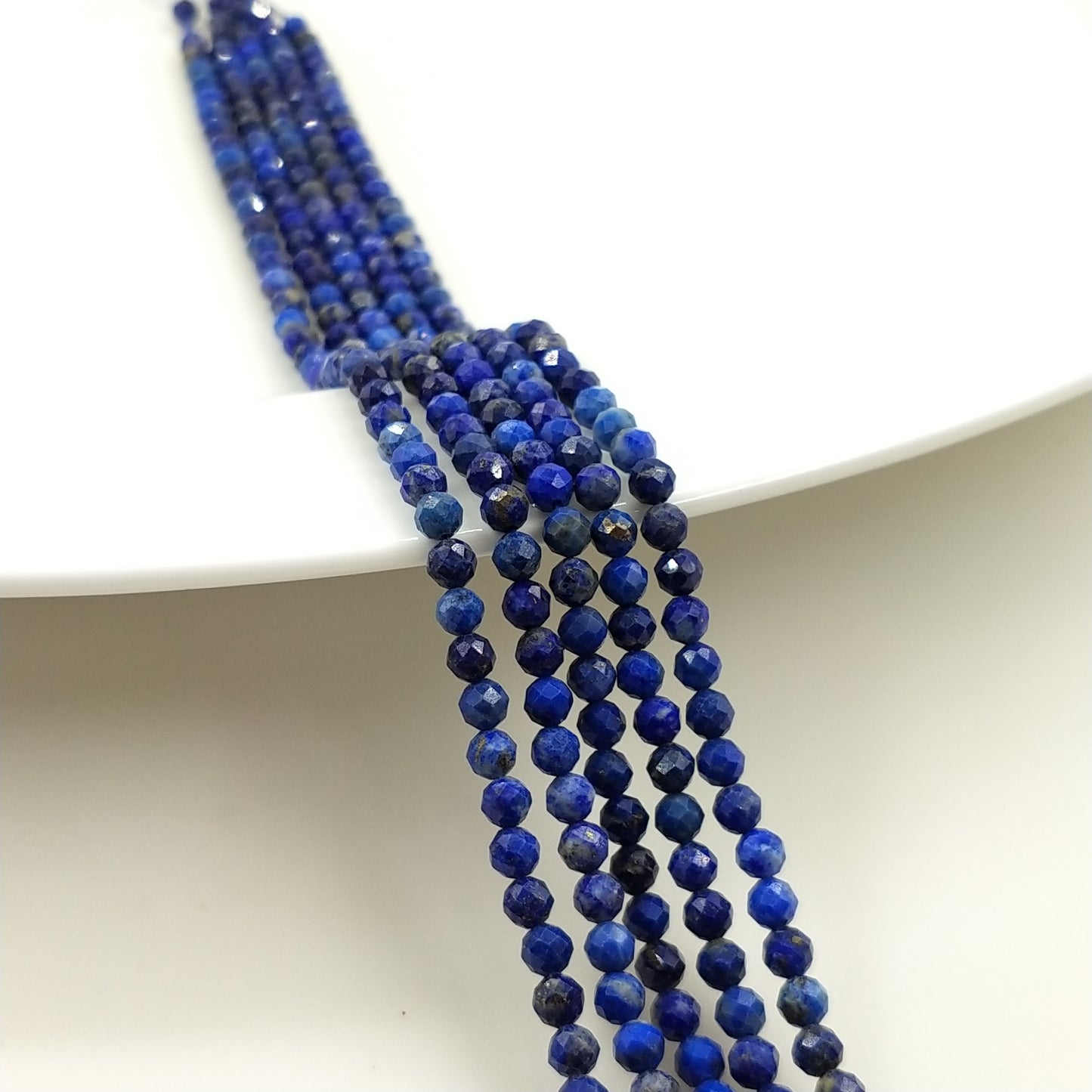 -----4mm faceted natural beads