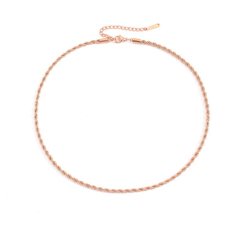 3mm 4mm stianless steel necklace chain