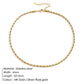 3mm 4mm stianless steel necklace chain