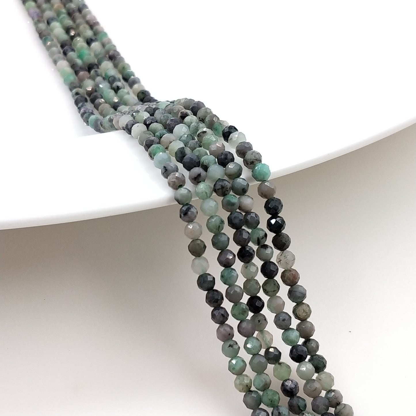 -----4mm faceted natural beads