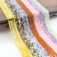 ----3mm faceted gemstone beads-tt