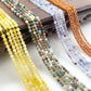 ----3mm faceted gemstone beads-tt