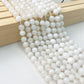 ------#1-#10white color natural gemstone loose beads