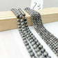 ------#65-#82 black color natural gemstone loose beads