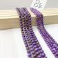 ------#83-#93 purple color natural gemstone loose beads