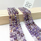 ------#83-#93 purple color natural gemstone loose beads
