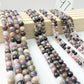 ------#94-#113  pink red natural gemstone loose beads