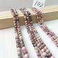------#94-#113  pink red natural gemstone loose beads