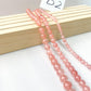 ------#B1-#B48 normal dark pink color  loose beads