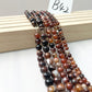 ------#B1-#B48 normal dark pink color  loose beads