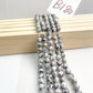 ------#B162-#B201 normal black and grey color  loose beads