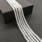 -----4mm faceted natural beads