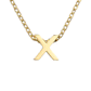 minimalist letter necklace