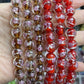 10mm Ｍurano rose flower loose beads