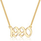Old English Birthdate Necklace