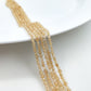 -----4mm faceted natural beads