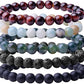 Natural 8mm Gorgeous Semi-Precious Gemstones Bracelet