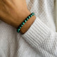1pcs anti-anxiety green malachite stone bracelet
