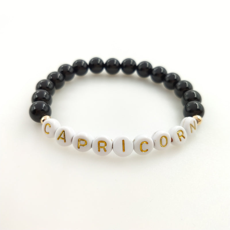 zodiac gemstone bracelet