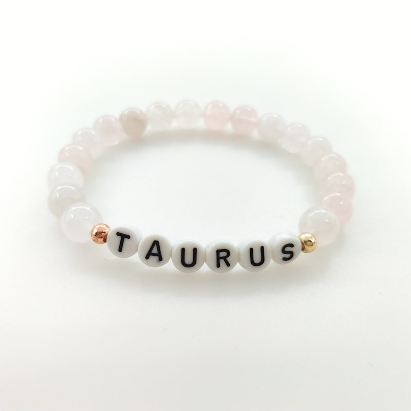 zodiac gemstone bracelet