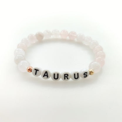 zodiac gemstone bracelet